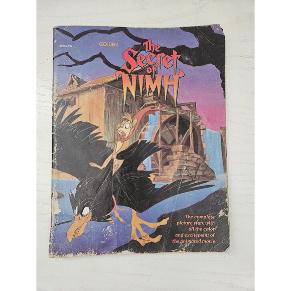 Other - Vintage The Secret Of Nimh Graphic Novel Comic Paperback-1982 Golden Press